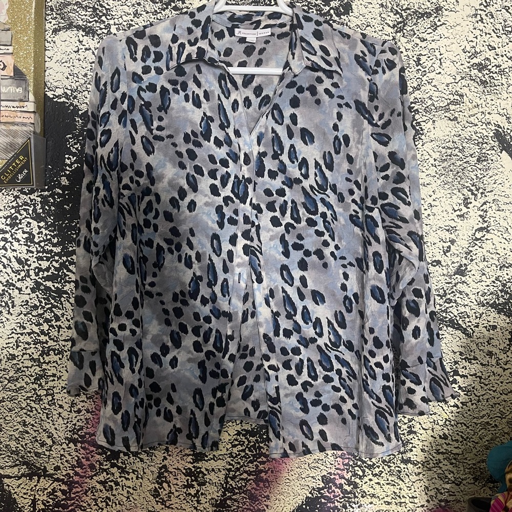 Leopard Print Women's Top